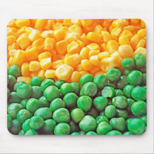 Peas and sweetcorn mouse pad