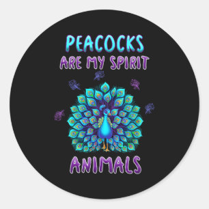 Peas Are My Srit Animals Funny Pea Lover Quote Classic Round Sticker