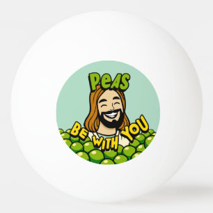 Peas be with you ping pong ball