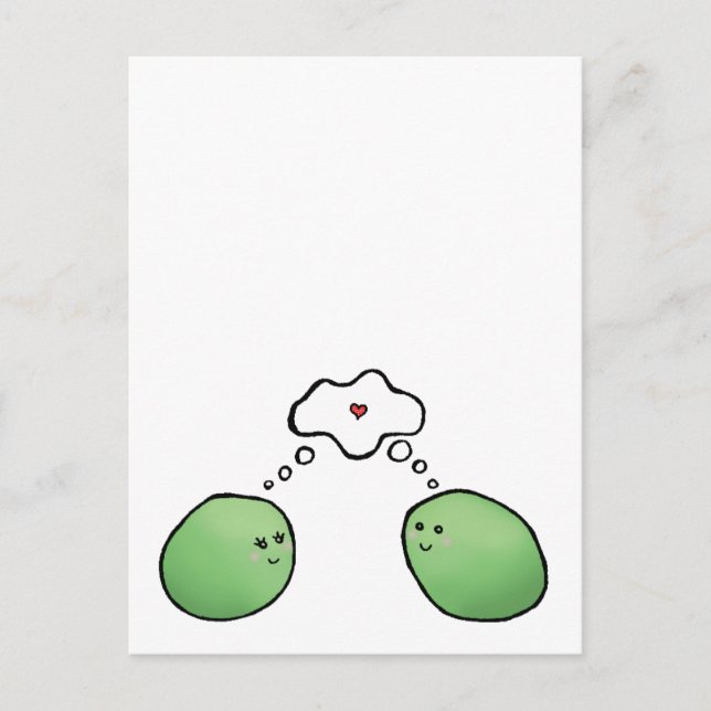 Peas in a Pod Postcard (Front)