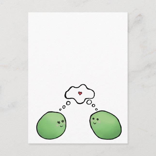 Peas in a Pod Postcard (Front)