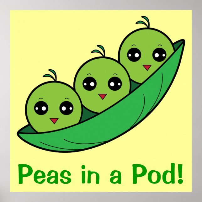 Peas in a Pod Poster (Front)