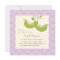 Peas in a Pod Twin Boy Girl Baby Shower Invitation