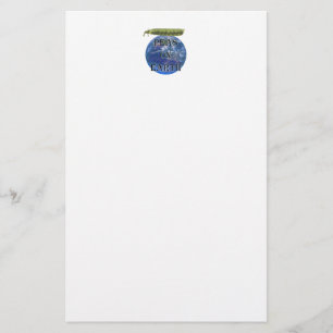 Peas on Earth Stationery
