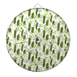 Peas Plants Leaves Round Vegetable Healthy Food Dartboard
