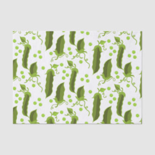 Peas Plants Leaves Round Vegetable Healthy Food Tissue Paper
