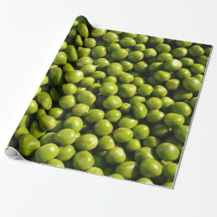 peas wrapping paper