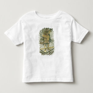 Peasant carrying a ewe and a basket of cheese toddler T-Shirt