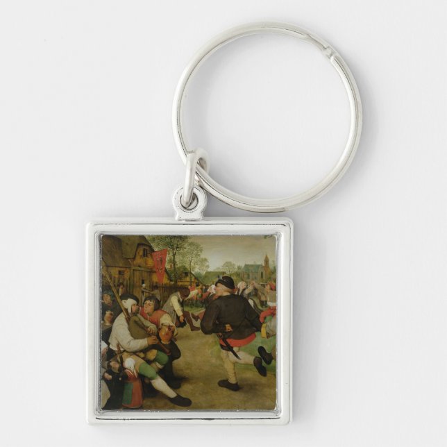 Peasant Dance,  1568 Key Ring (Front)
