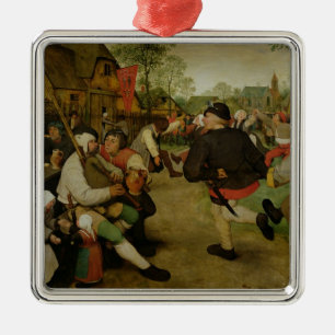 Peasant Dance, 1568 Metal Ornament