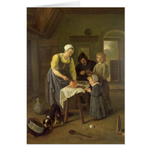Peasant Family at Meal time, c.1665