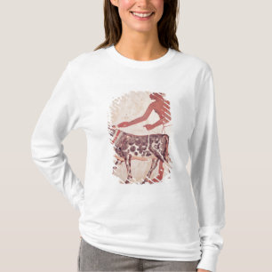 Peasant leading a cow to sacrifice T-Shirt