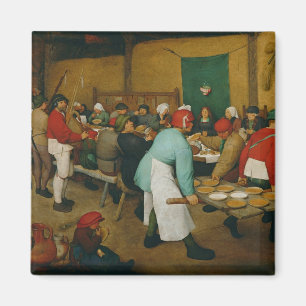 Peasant Wedding , 1568 Magnet