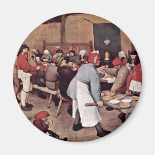 Peasant Wedding By Bruegel D. Ä. Pieter Magnet