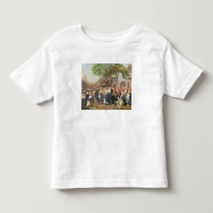Peasant Wedding in Lower Austria (oil on canvas) Toddler T-Shirt