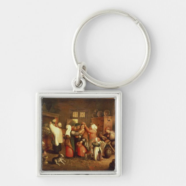 Peasant Wedding Key Ring (Front)