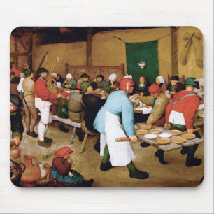 Peasant Wedding, Pieter Bruegel Mouse Pad