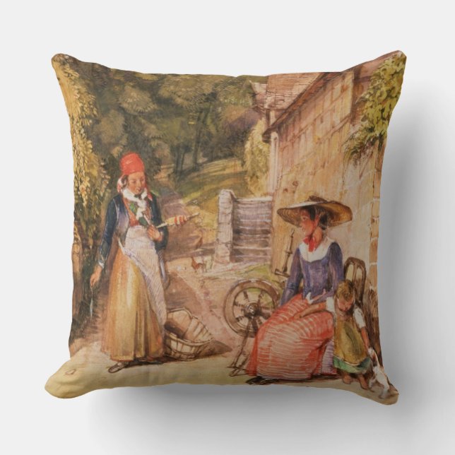 Peasants of the Black Forest Cushion (Front)