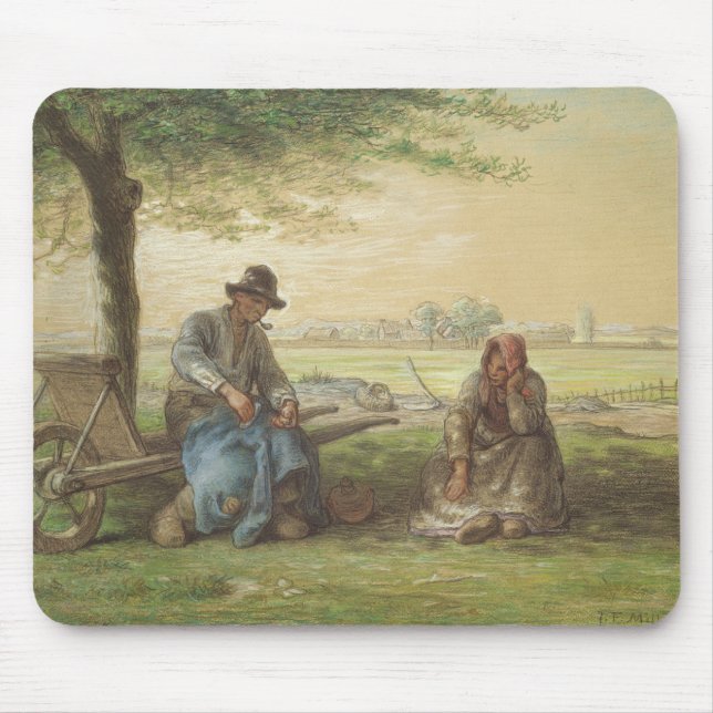 Peasants Resting Mouse Pad (Front)
