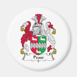 Pease Family Crest Magnet