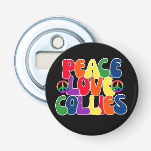 Pease Love Collies  Bottle Opener