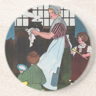 Pease porridge hot, Pease porridge cold Coaster