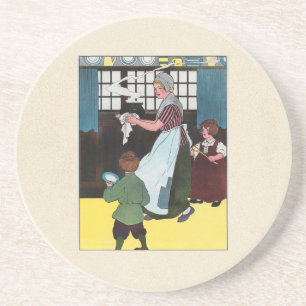 Pease porridge hot, Pease porridge cold Coaster