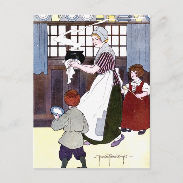 Pease Pudding Hot Postcard (Front)