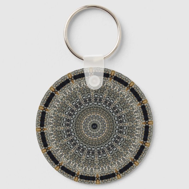 Pebble Art keychain (Front)