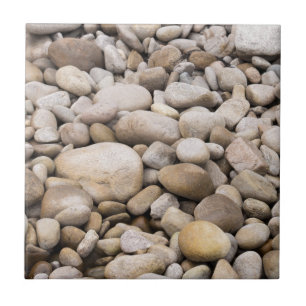 Pebble background pattern ceramic tile