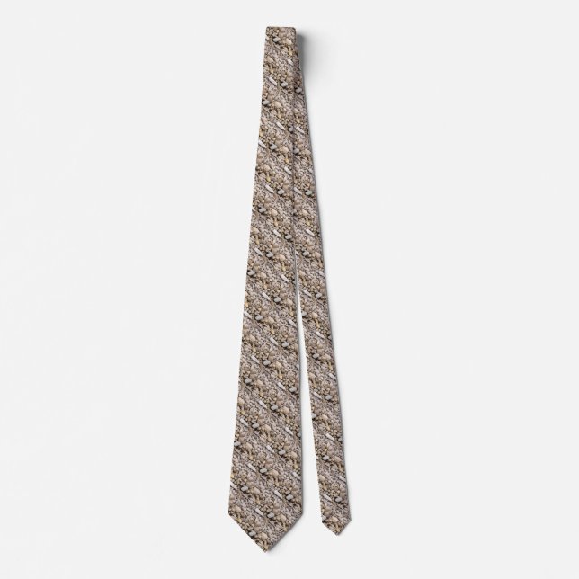 Pebble background pattern tie (Front)