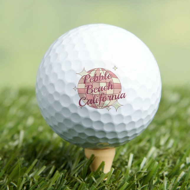 Pebble Beach California Golf ball golfball (Creator Uploaded)