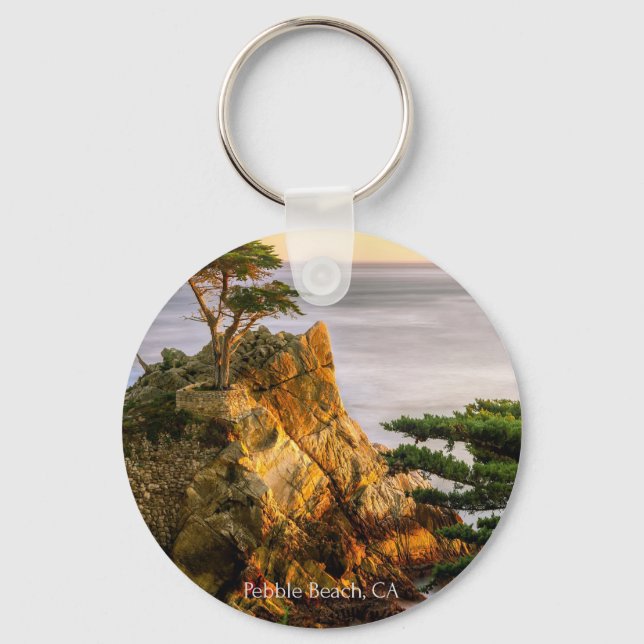 Pebble Beach, California Key Ring (Front)