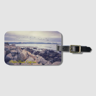 Pebble Beach Peaceful Morning Luggage Tag