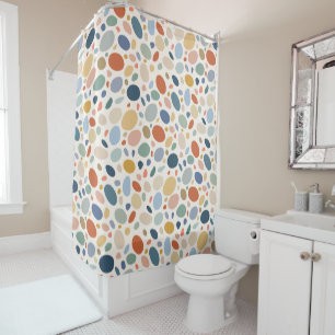 Pebble Palette Shower Curtain