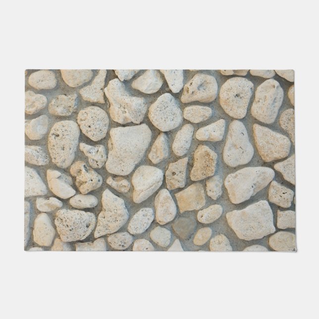 Pebble pattern doormat (Front)