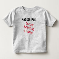 Pebble Pup Caution Rockhound in Training 2t-6t