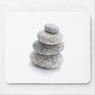 pebble sculpture mouse pad