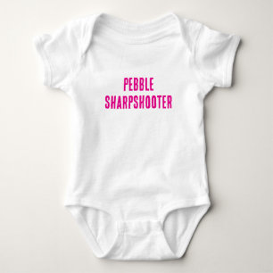 Pebble Sharpshooter - Baby Bodysuit