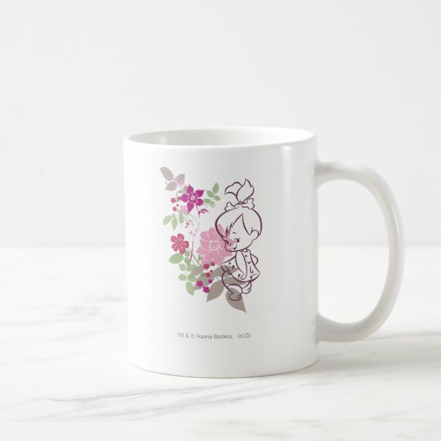 PEBBLES™ A Cutie In The Flowers Coffee Mug (Right)