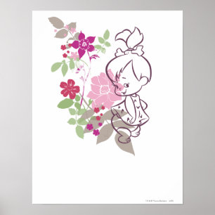 PEBBLES™ A Cutie In The Flowers Poster