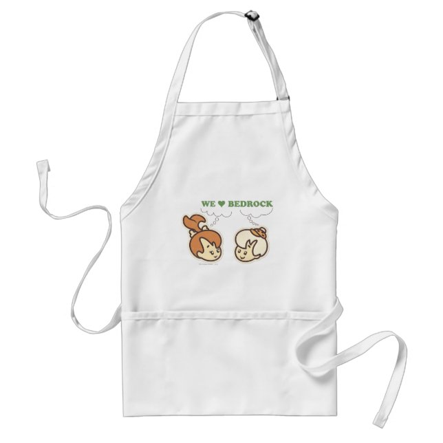 PEBBLES™ and Bam Bam Love Bedrock Standard Apron (Front)