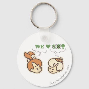 PEBBLES™ and Bam Bam Loves Nature Key Ring