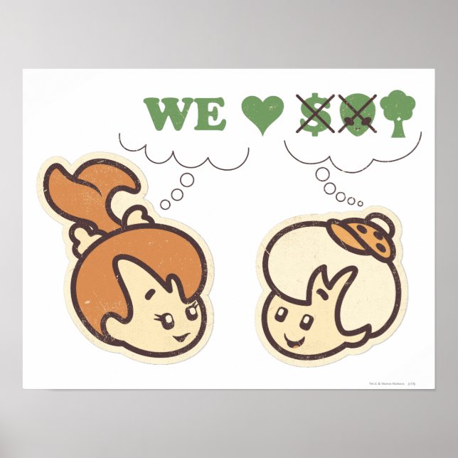 PEBBLES™ and Bam Bam Loves Nature Poster (Front)