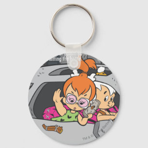 PEBBLES™ and Bam Bam Out of Control Key Ring