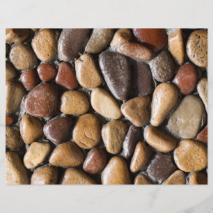 Pebbles background flyer