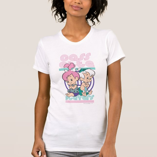 PEBBLES™ & BAM-BAM™ Cassette Players T-Shirt (Front)