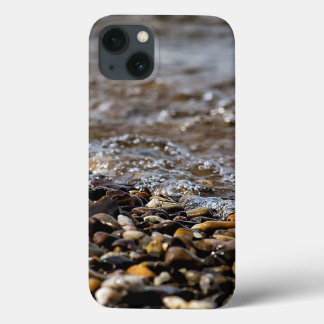 Pebbles, Coast, River iPhone 13 Case