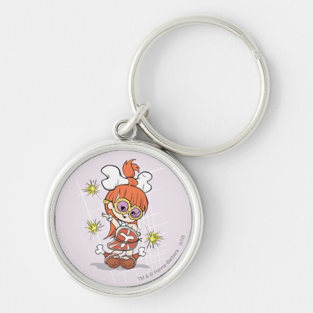 PEBBLES™ Goes Gaga Key Ring (Front)