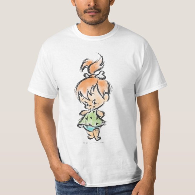 PEBBLES™ - Hand Drawn Sketch T-Shirt (Front)